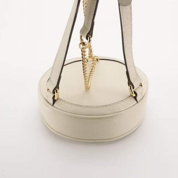 Gucci Leather Ophidia Round Mini Backpack - Picture 4 of 6